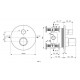 Unterputz-Thermostatarmatur A5814AA Ideal Standard