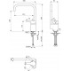 Active B8084AA Ideal Standard Spülbeckenarmatur