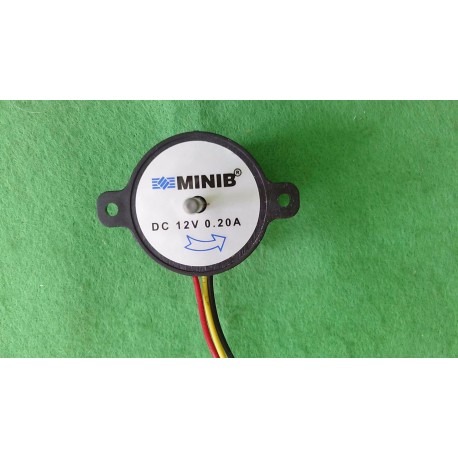 Fan motor D30 12V left-hand Minib