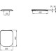 Klozetové sedátko Tonic II K706501 SC Ideal Standard