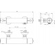 Thermostatbatterie Ceratherm 60 A6647AA Ideal Standard