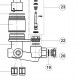 Tesniaca zátka A860229NU Ideal Standard