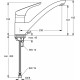 Kitchen lever faucet B5344AA Ideal Standard