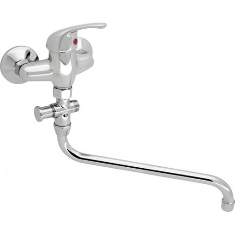Wall-mounted bathtub faucet EA.3517/I-150