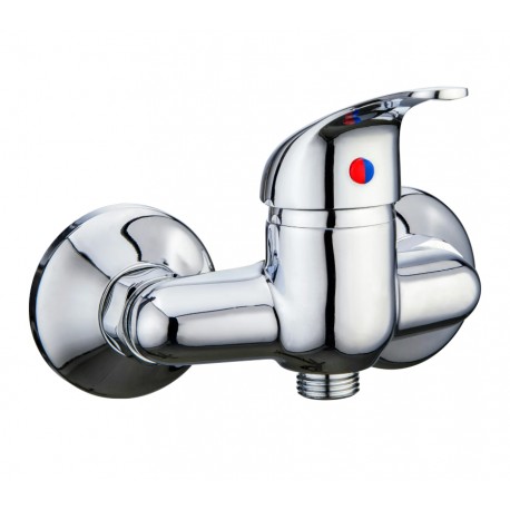 Secchia wall-mounted shower mixer 411124