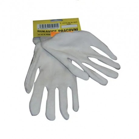 Bavlněné pracovní rukavice