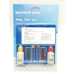 Bazenová sada na testování PH a CL