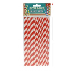 Papírové brčka na pití