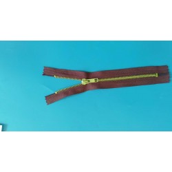 Zip vínový kovový 17cm