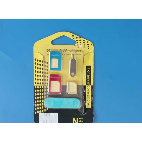 ADAPTER pro Micro/Nano SIM karty ADAPTER pro Micro/Nano SIM karty