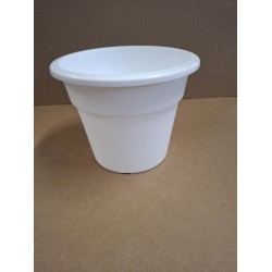 Květináč Plastig 18cm bílý