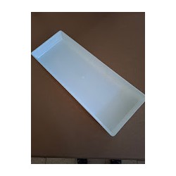 Miska pod truhlík 40 cm bílá