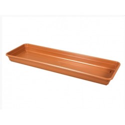Miska pod truhlík Lobelia 50cm terakota