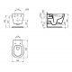 WC Rimless Connect E817401 Ideal Standard